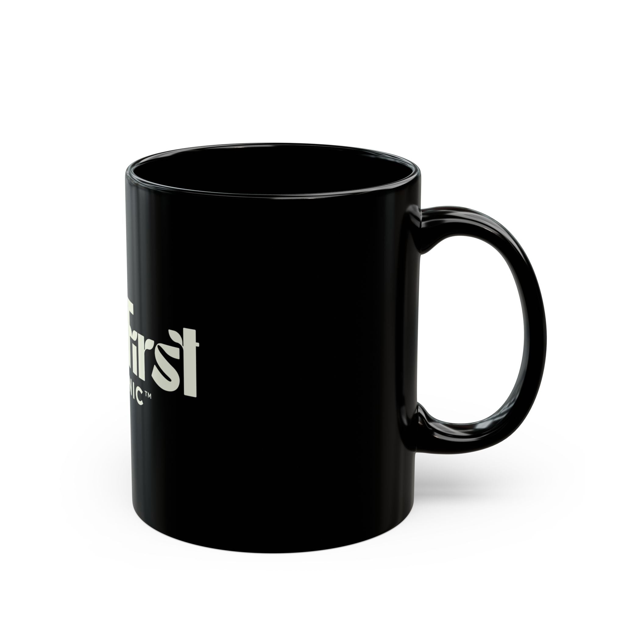 Black Mug (11oz) - EarthFirst Organic