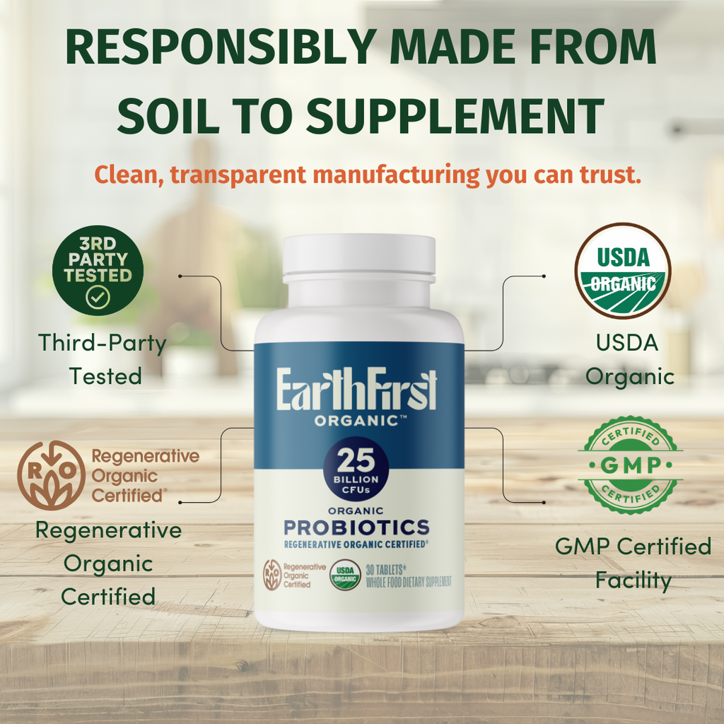 Organic Probiotics 25B - EarthFirst Organic