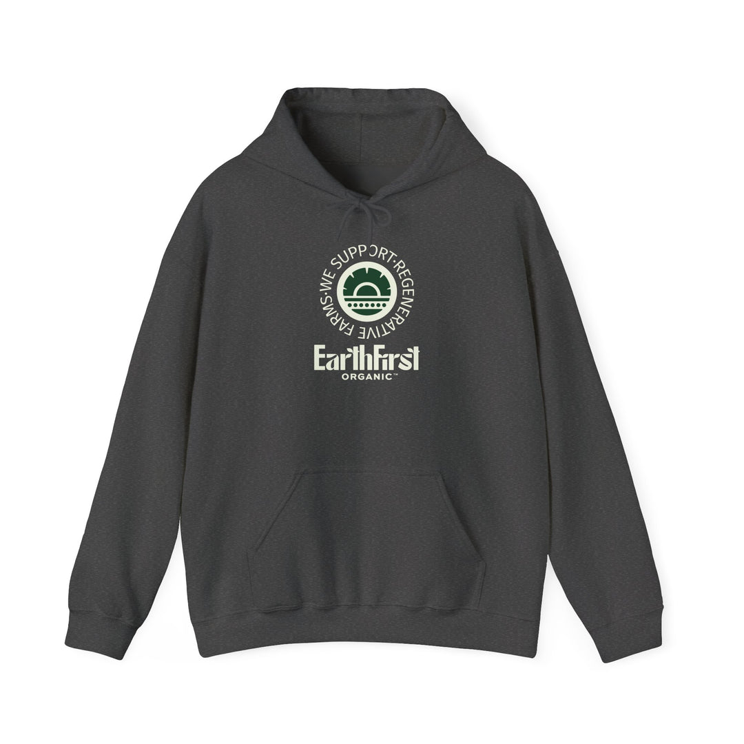 We Support Regenerative Farms Unisex Hooded Sweatshirt