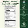 Organic Certified Swiss Water Processed Decaf Coffee 10g K-Cup with Probiotics (30 Count)