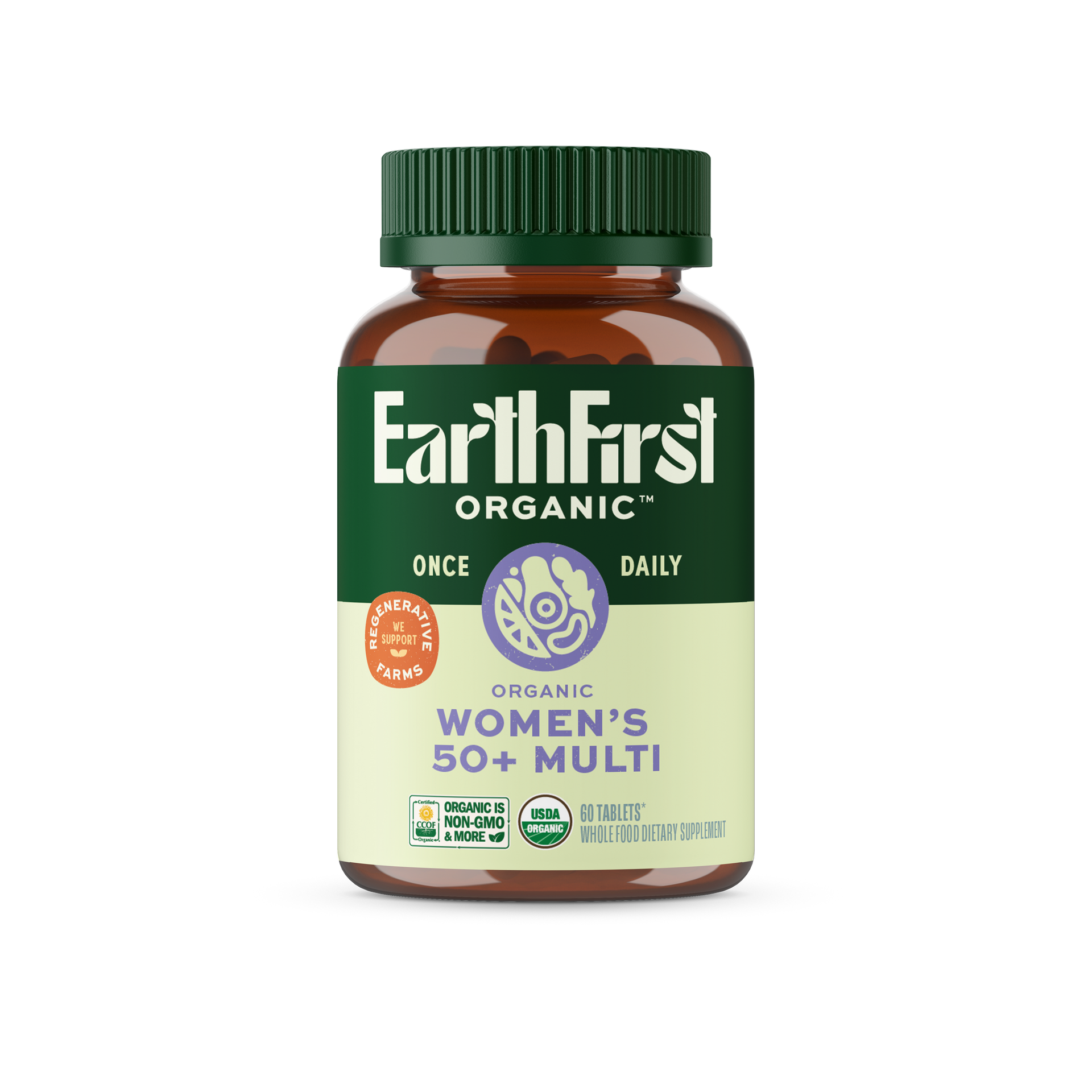 Women's 50+ Multi Once Daily - EarthFirst Organic