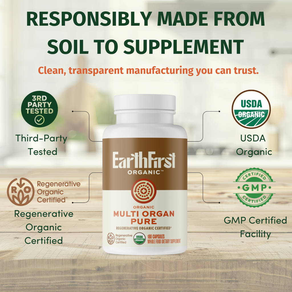 Organic Multi Organ Pure - EarthFirst Organic