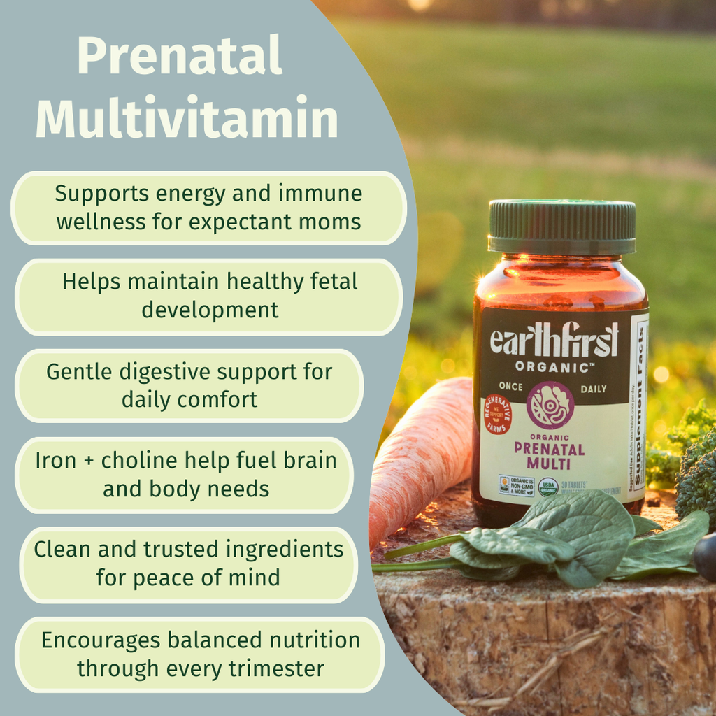 Prenatal Multi Once Daily - EarthFirst Organic