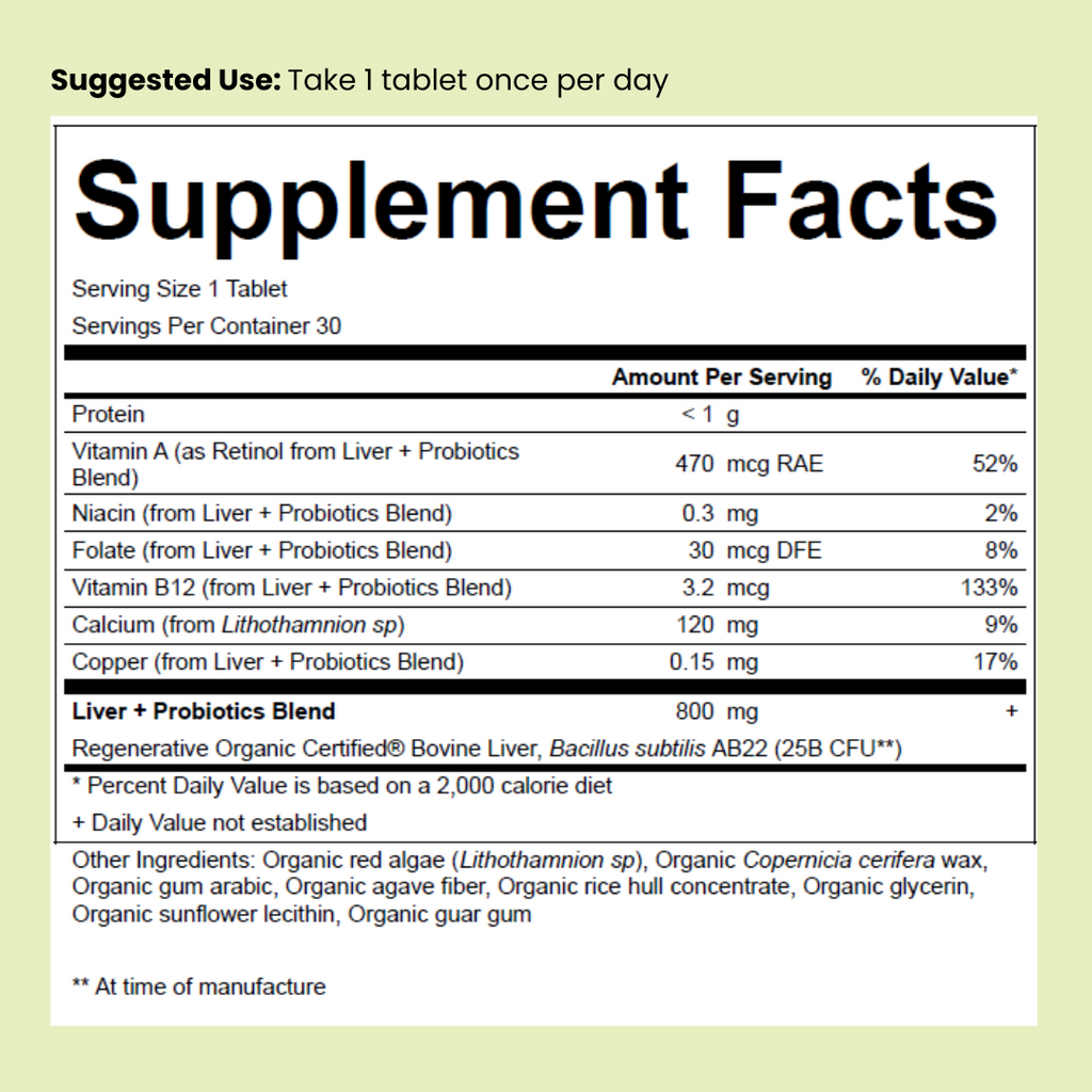 Organic Probiotics 25B