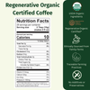Regenerative Organic Certified Medium-Dark Coffee Sachet