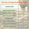 Regenerative Organic Certified Medium-Dark Roast Coffee with 500 MG's ROC Lion's Mane Mushrooms - EarthFirst Organic