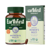 EarthFirst Organic Women's Multivitamin bottle with 30 tablets, dietary supplement for daily health support.