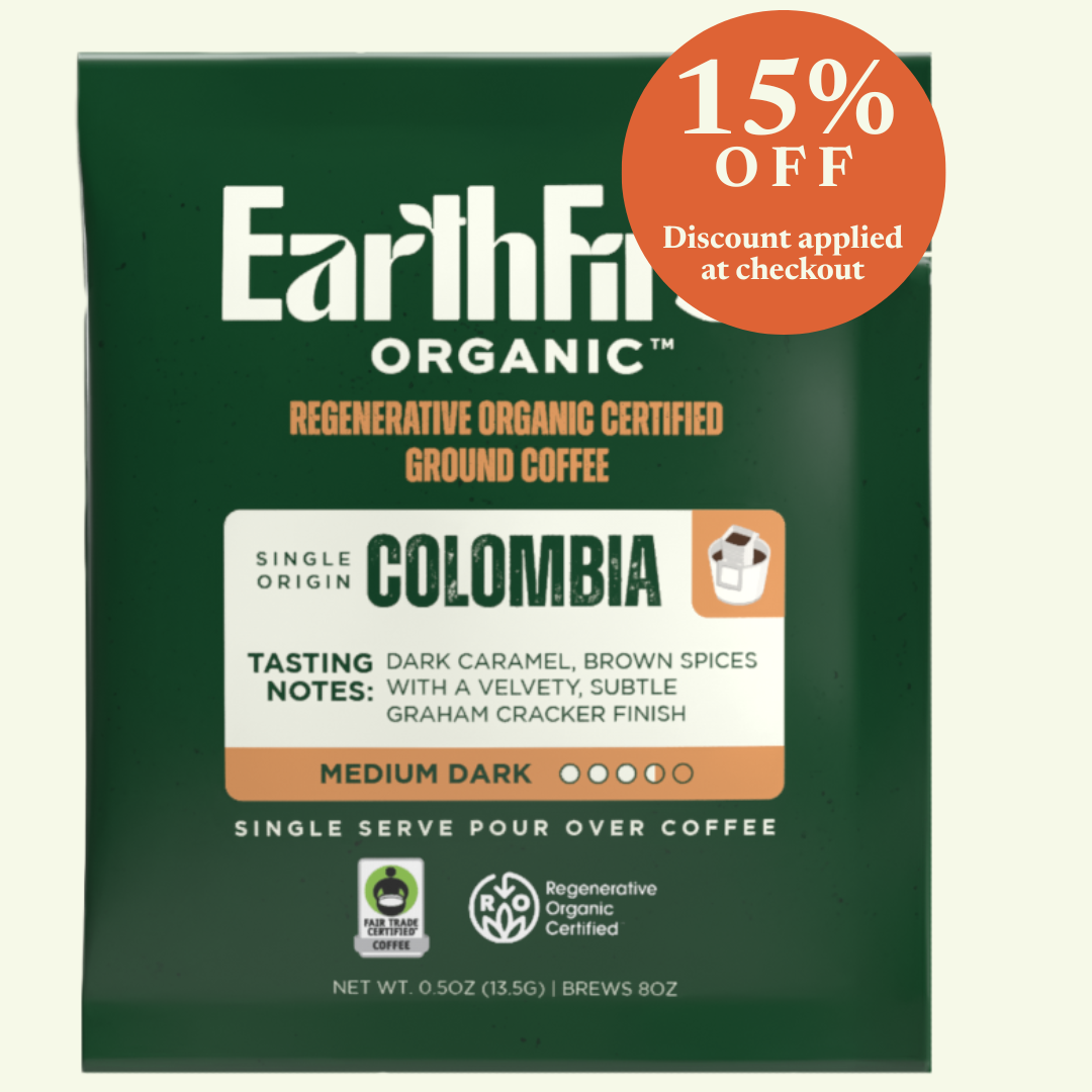 Regenerative Organic Certified Medium-Dark Coffee Pour Over